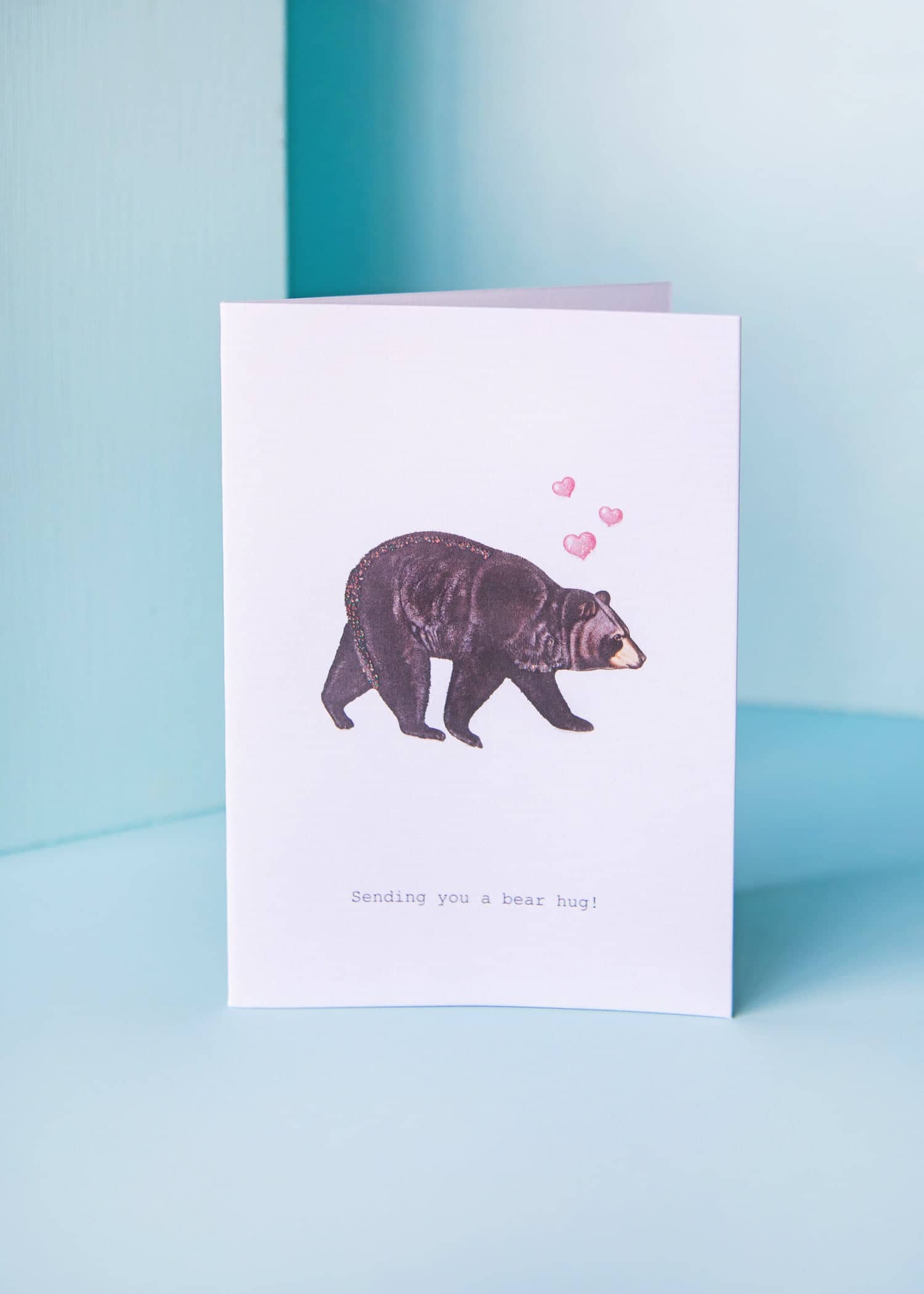  Bear Hug Greeting Card 