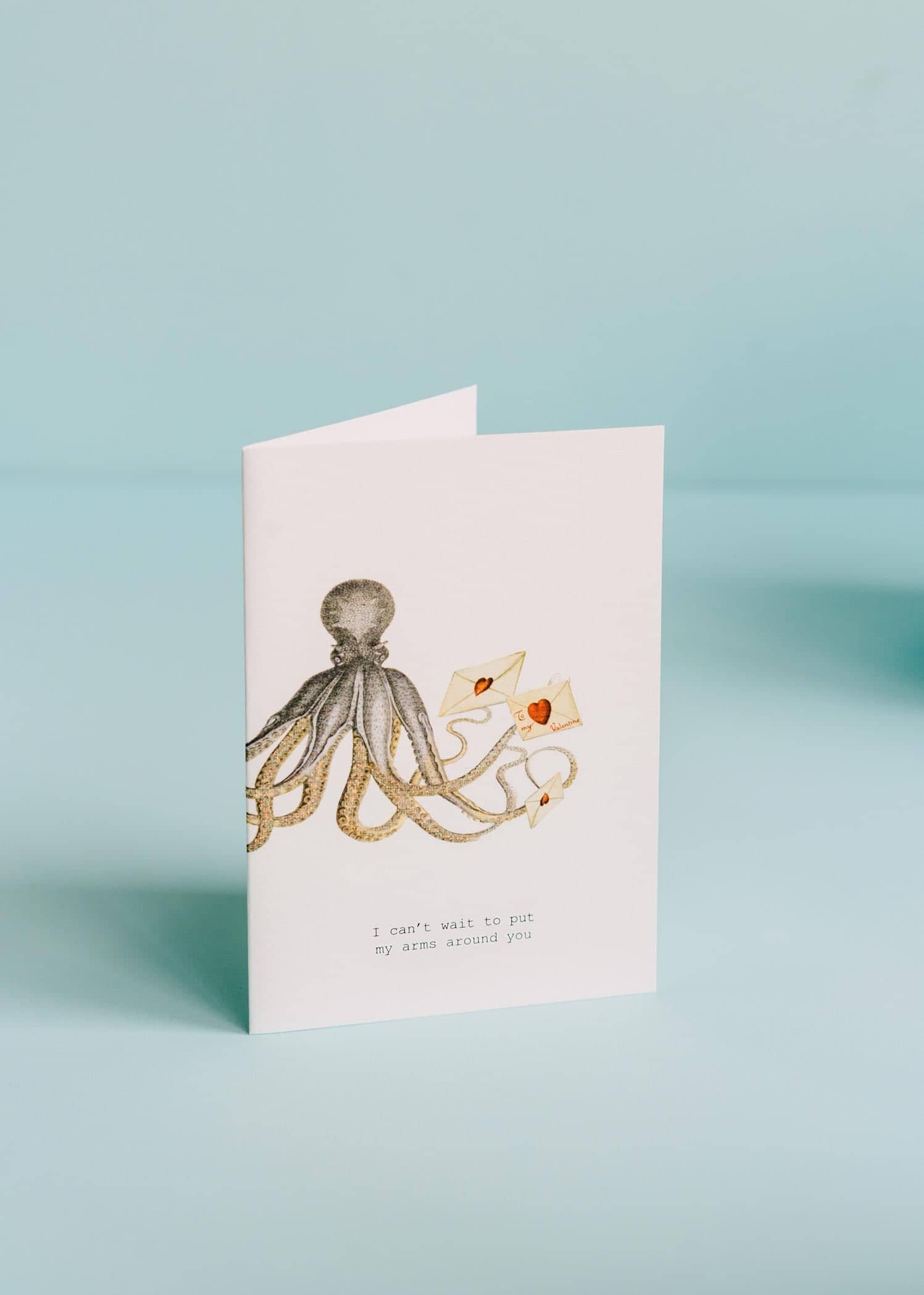  Can't Wait to Put My Arms Around You Greeting Card 