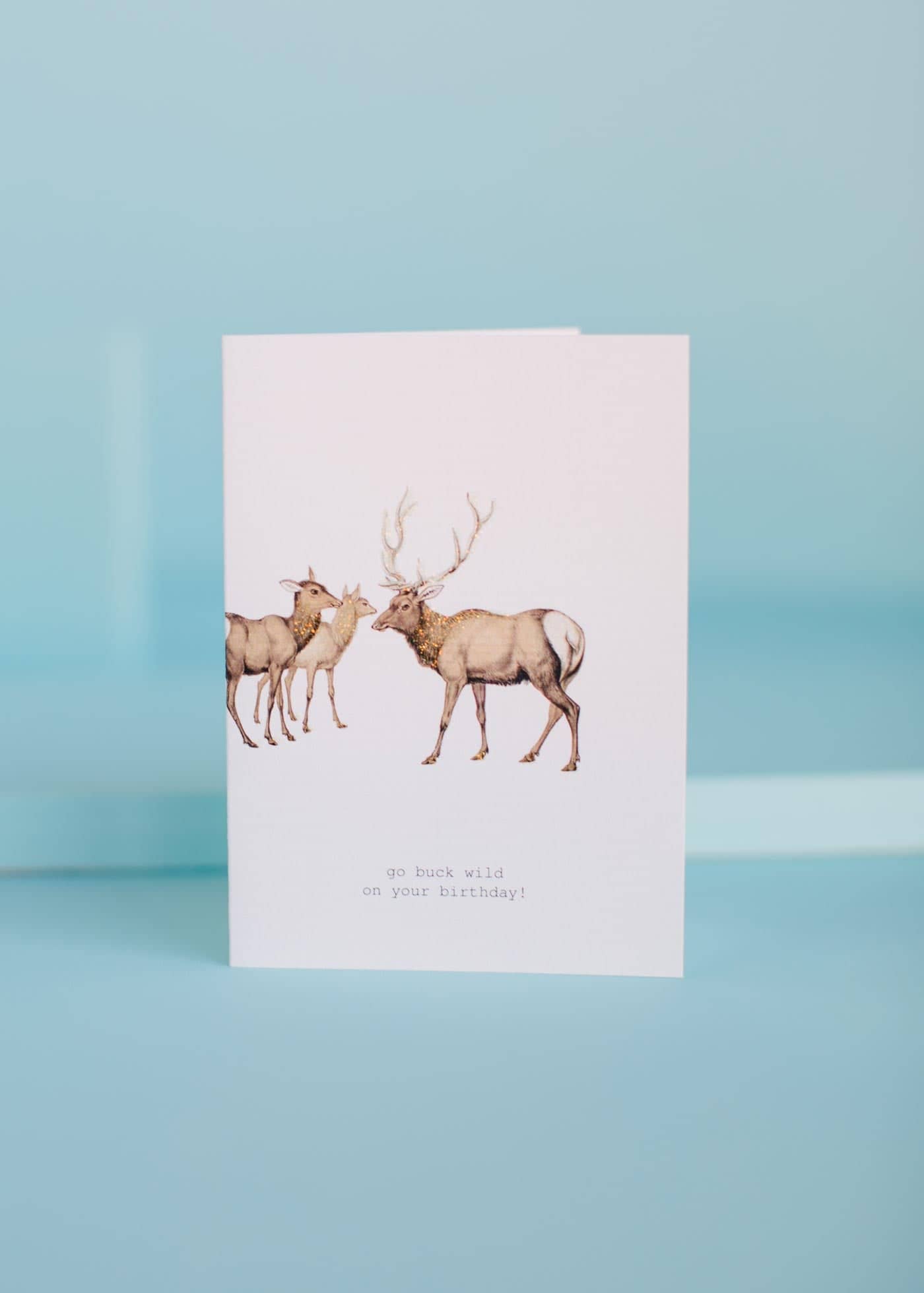  Go Buck Wild Birthday Card 