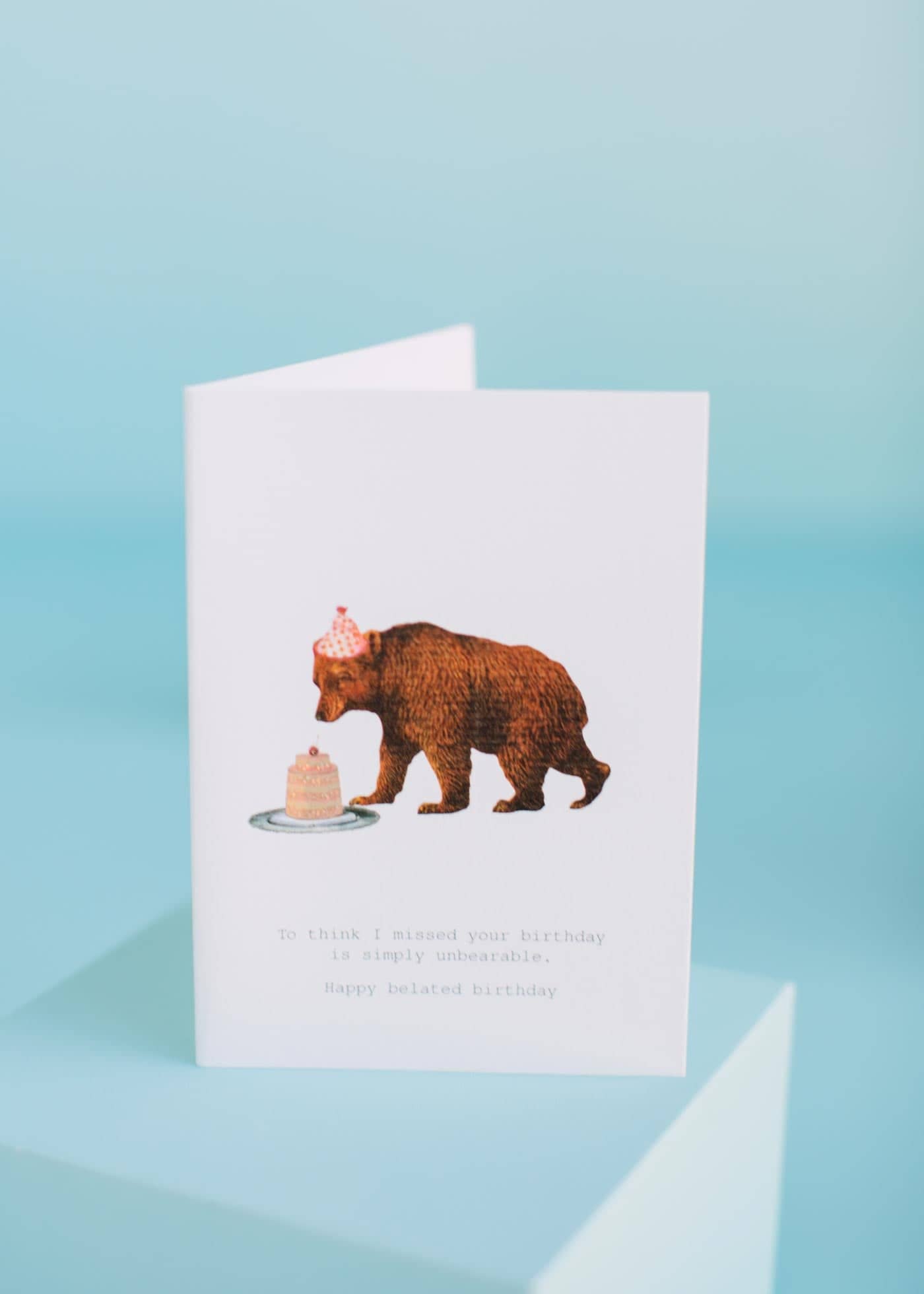  Simply Unbearable Birthday Card 