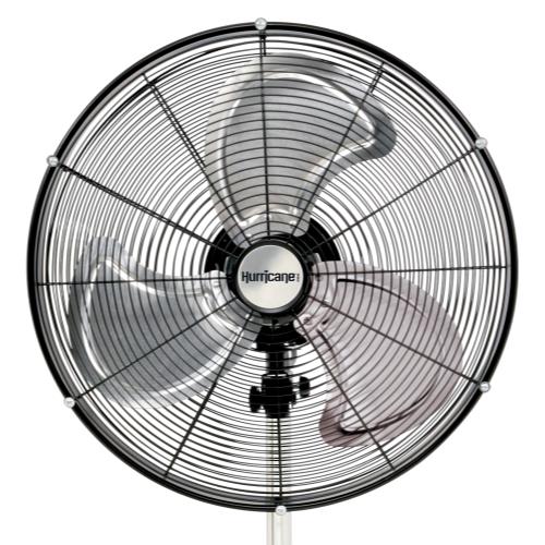 Hurricane Pro High-Velocity Oscillating Metal Stand Fan 20 in