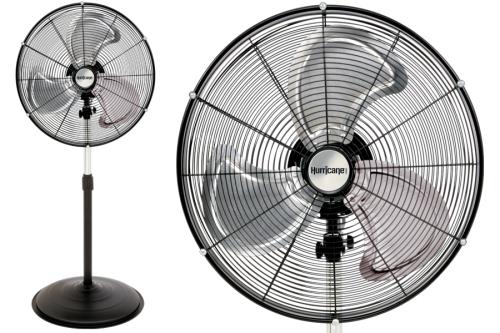 Hurricane Pro High-Velocity Oscillating Metal Stand Fan 20 in
