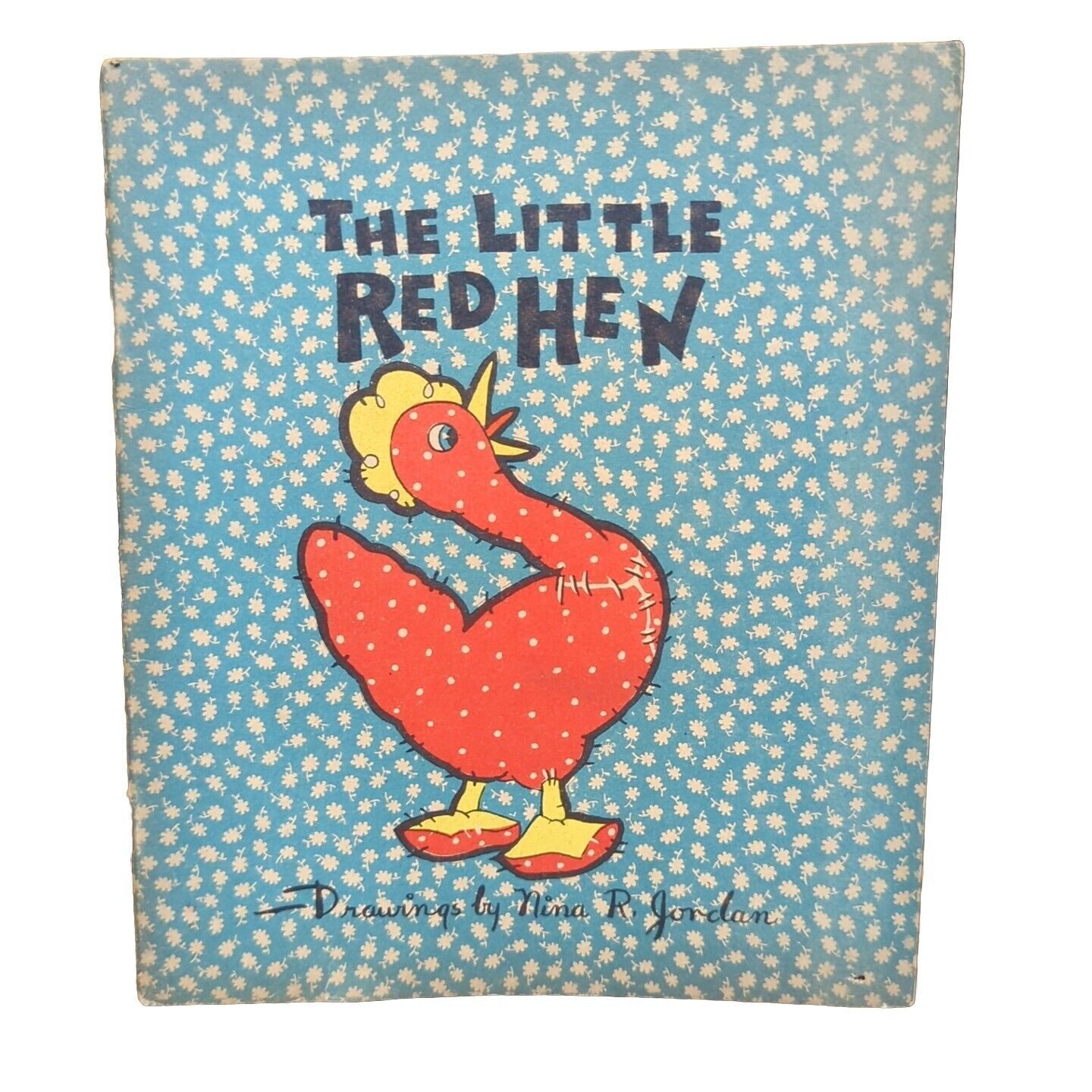 Vintage The Little Red Hen And The Big Black Fox By Nina R Jordan Whitman 1932