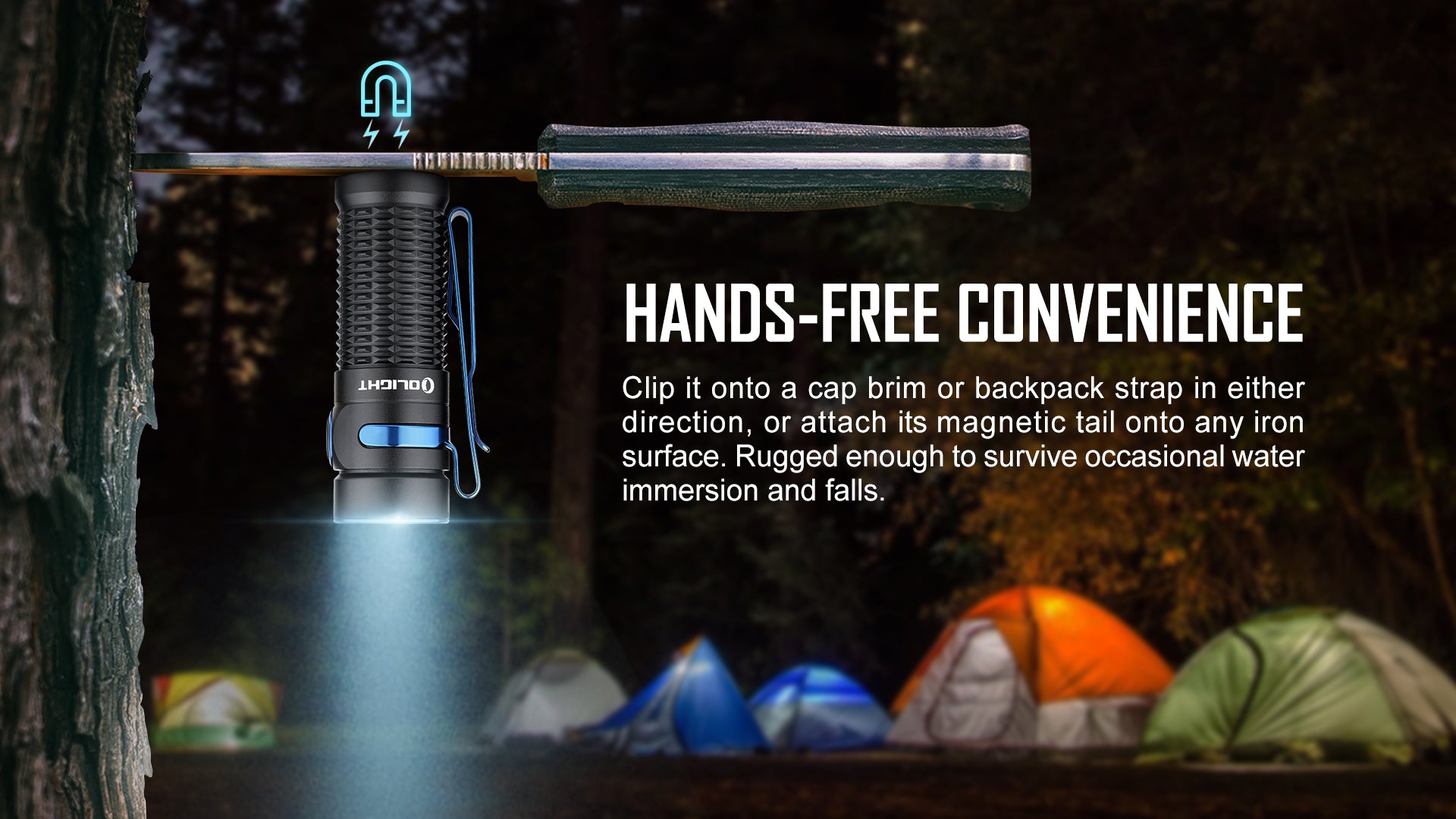 Baton 3 Rechargeable Flashlight- Premium Edition