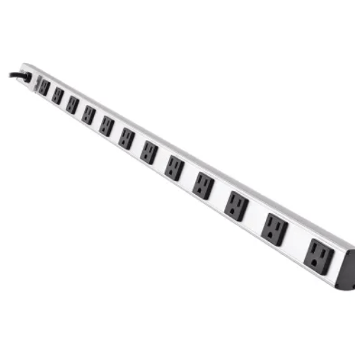 12-OUTLET POWER STRIP 15FT CORD 120V 15A