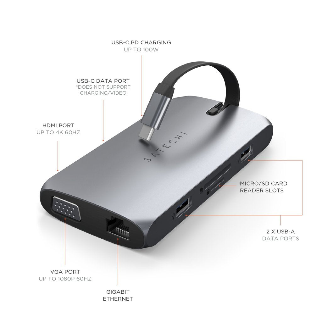 USB-C On-the-Go Multiport Adapter