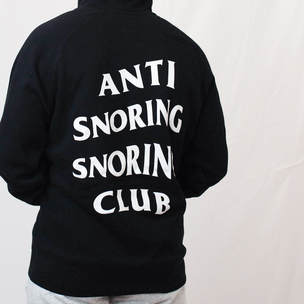 Anti Snoring Snoring Club Hooded Sweatshirt