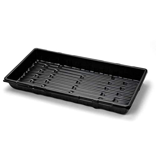 1020 Trays - Extra Strength No Holes, 5 pack, for Propagation Seed Starter, Plant Germination, Strong Seedling Flat, Fodder, Microgreens