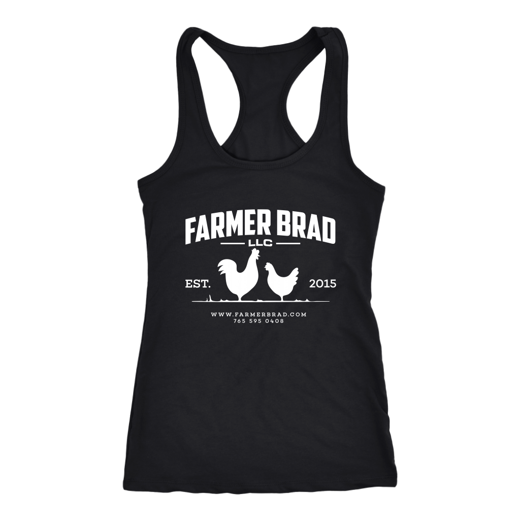 OFFICIAL FARMER BRAD (Next Level Racerback Tank)