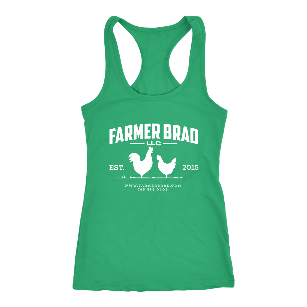 OFFICIAL FARMER BRAD (Next Level Racerback Tank)