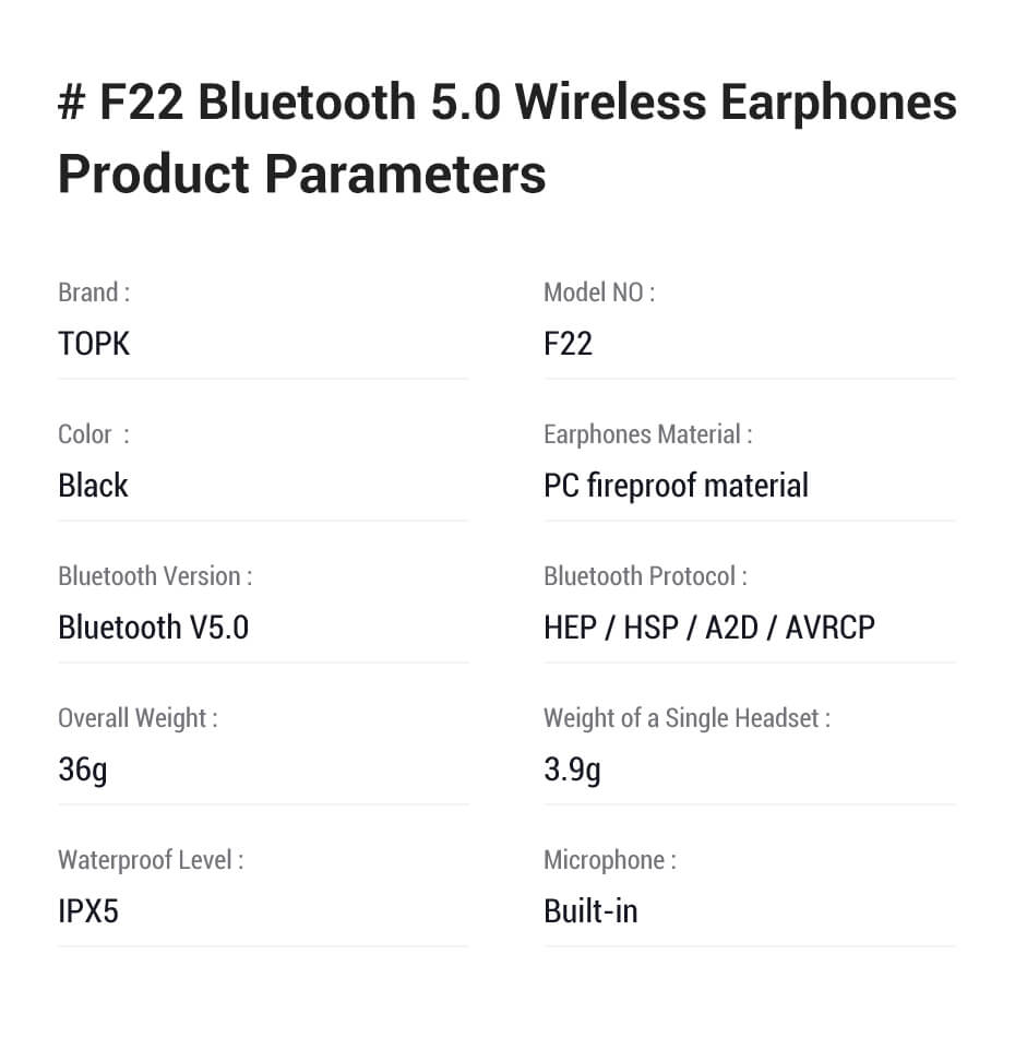 Best Bluetooth Wireless Earphone Earbuds With Mechanical Button