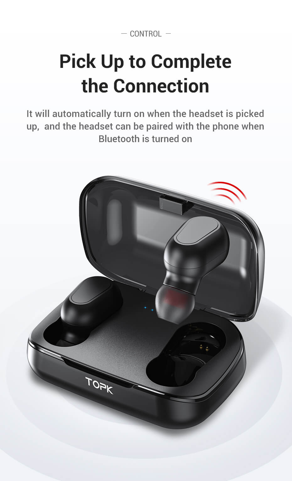 Best Bluetooth Wireless Earphone Earbuds With Mechanical Button