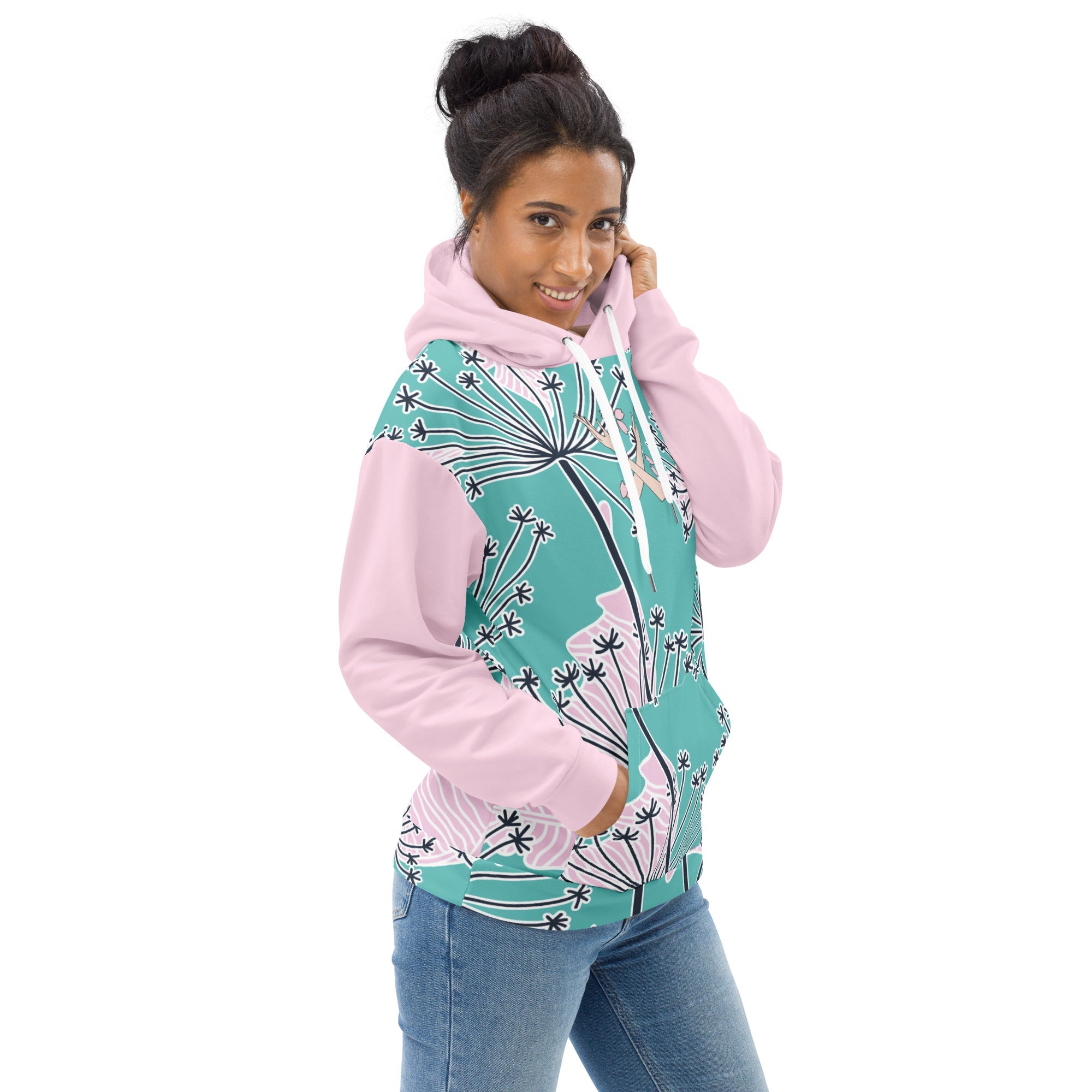 Robin Fleur Recycled Unisex Anime Hoodie