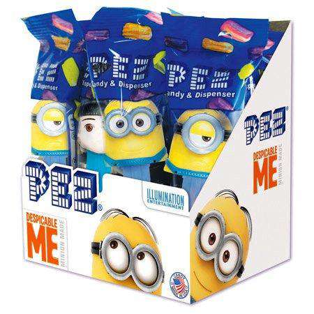 Pez Blister Card Dispenser - Despicable Me / Minions Assorted Styles