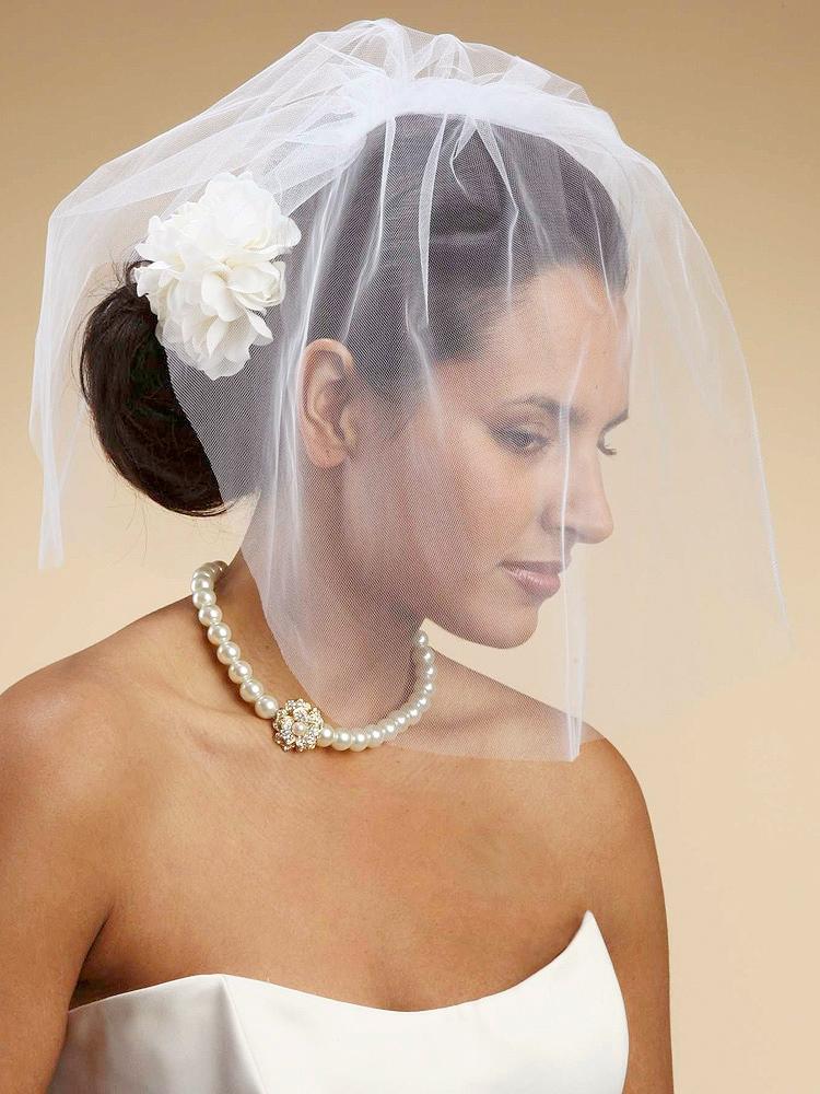 Lovely Birdcage Bridal Veil