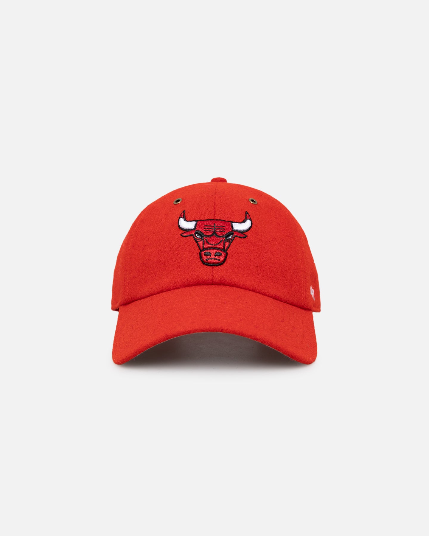 47 Brand Chicago Bulls Wooly Clean Up Strapback Red