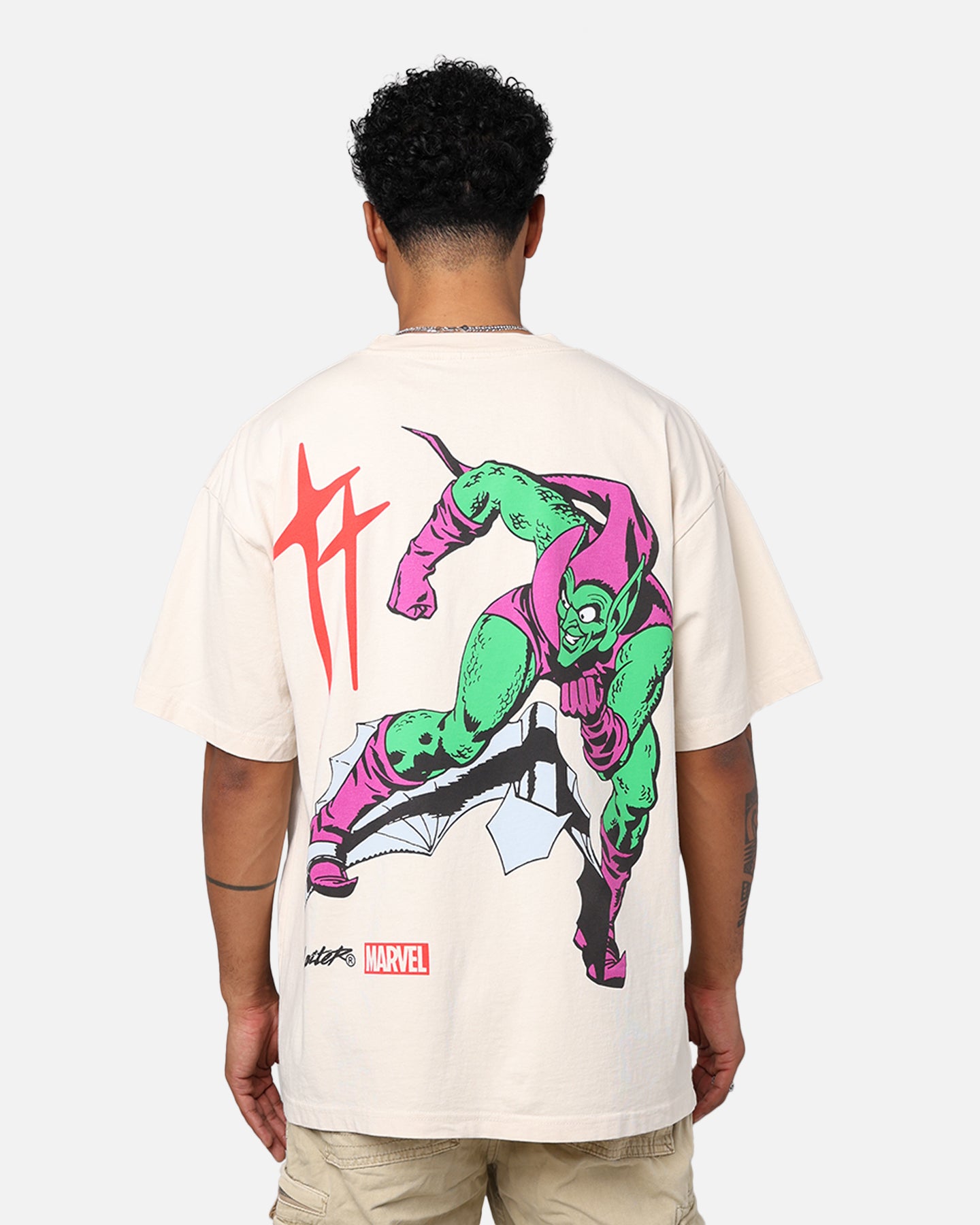 Marvel Spider-Man Green Goblin T-Shirt Off White