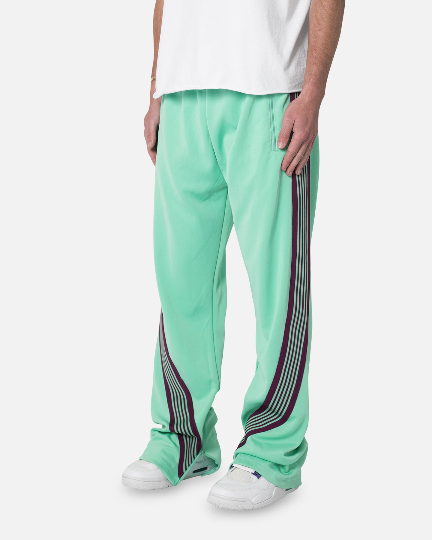 MNML Bent Tape Track Pants Green