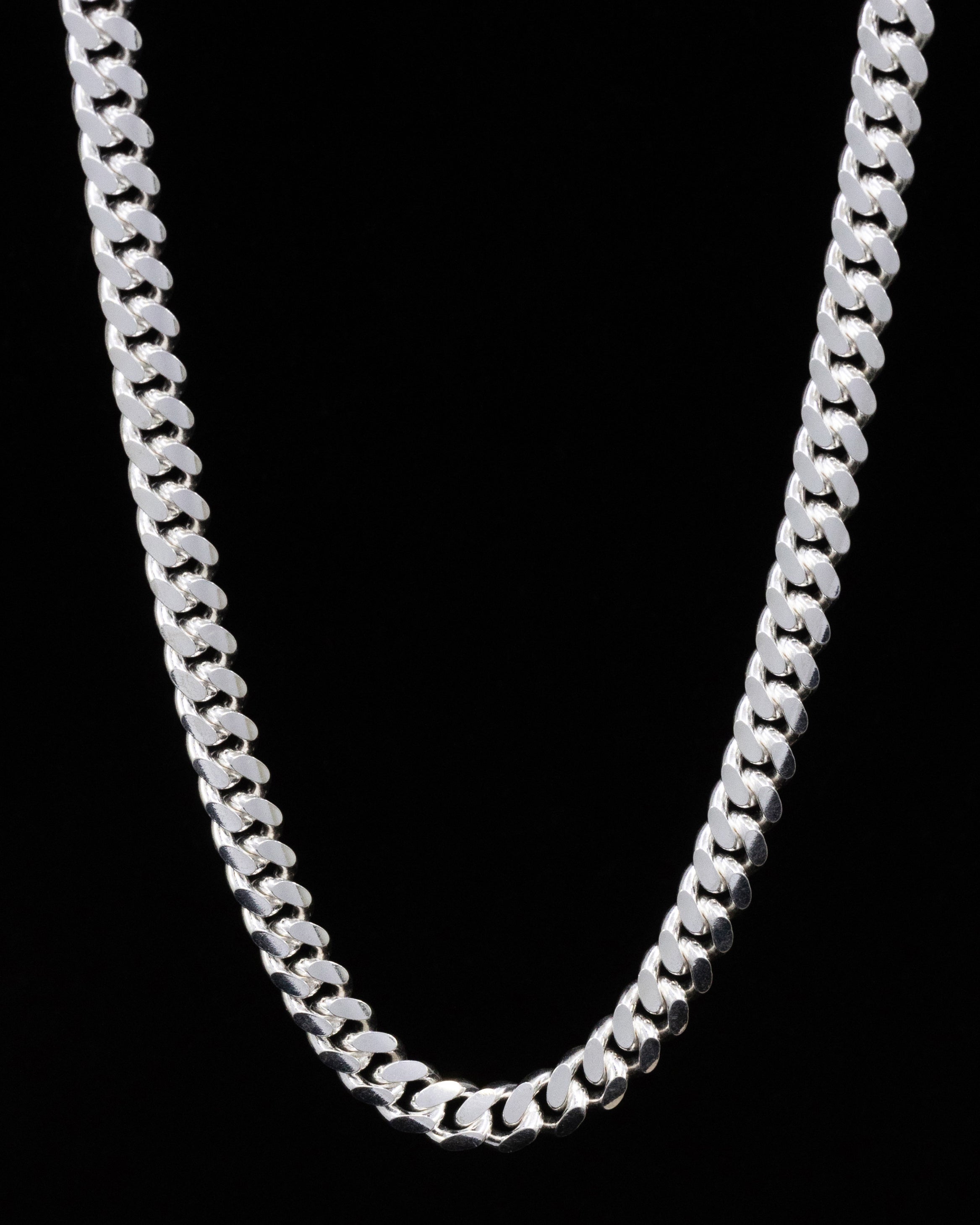 House Of Auric 10mm Cuban Link Chain Sterling Silver