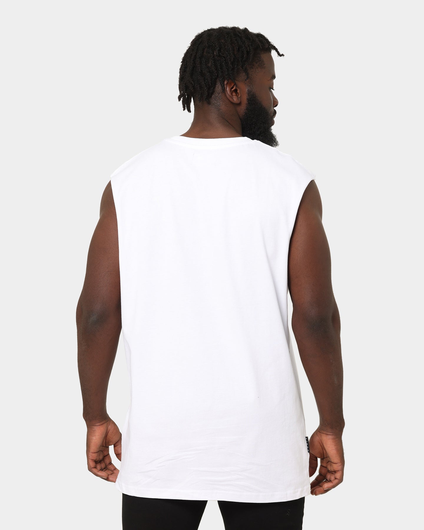 Saint Morta Oversized Muscle T-Shirt White