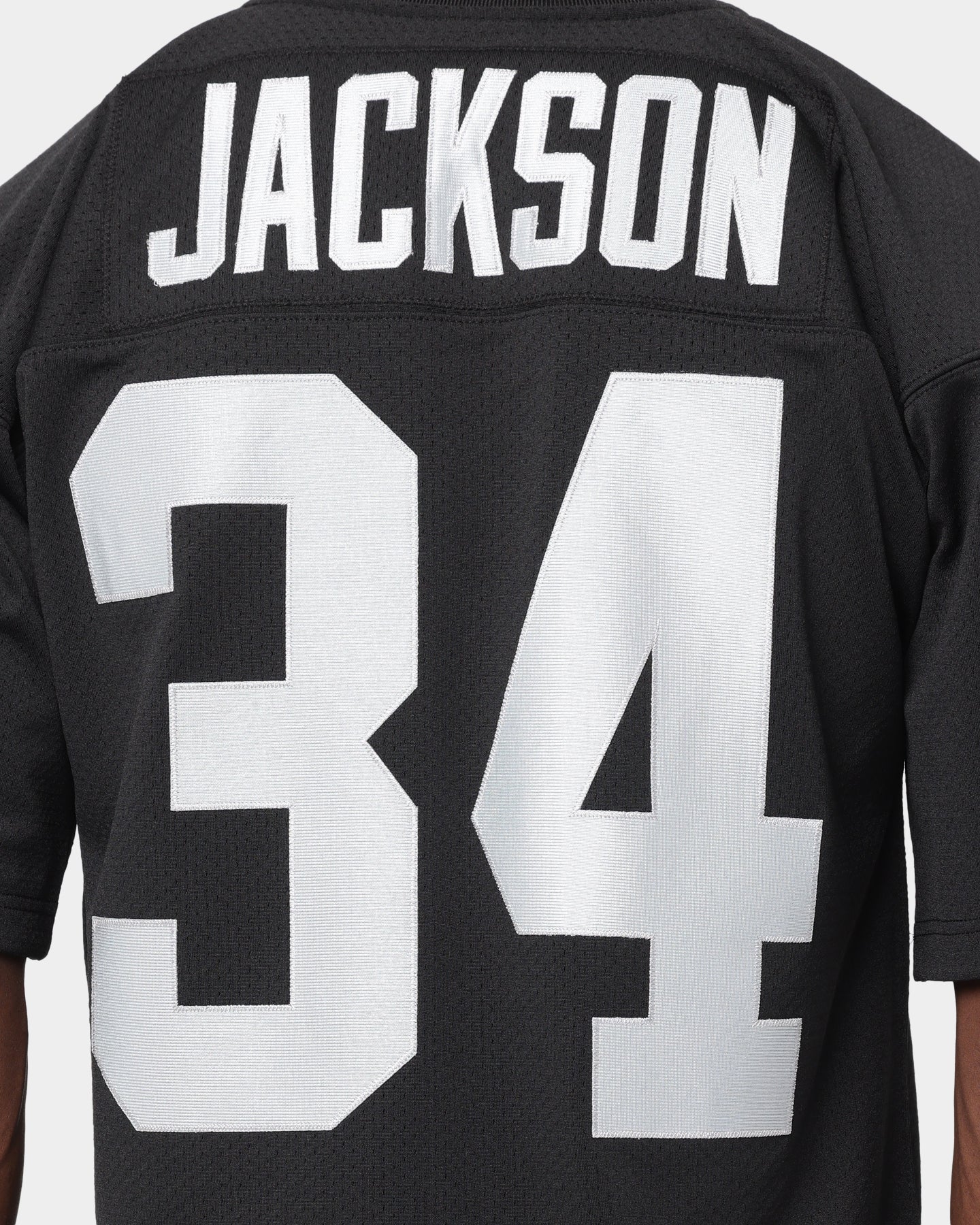 Mitchell & Ness Los Angeles Raiders Bo Jackson #34 Authentic Home Jersey Black