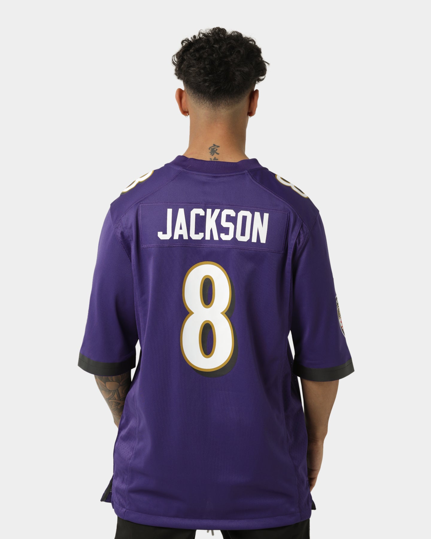Nike Baltimore Ravens Lamar Jackson #8 Home Game Jersey New Orchid
