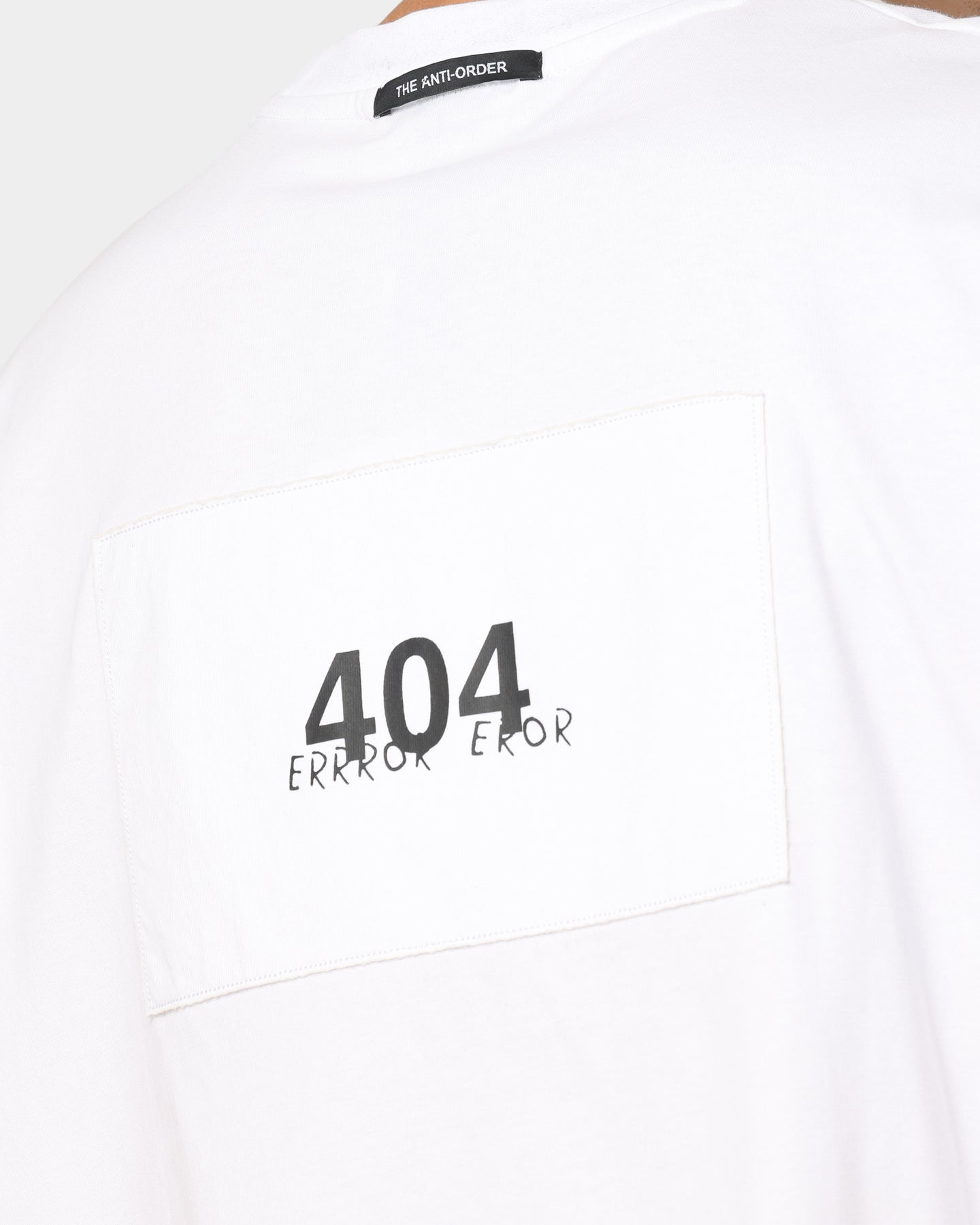 The Anti Order Error Eror T-Shirt White/Black