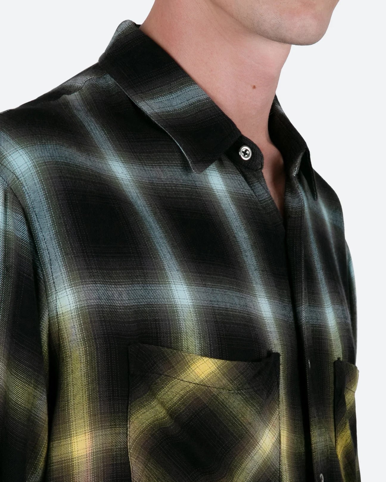 MNML Ombre Flannel Shirt Multi