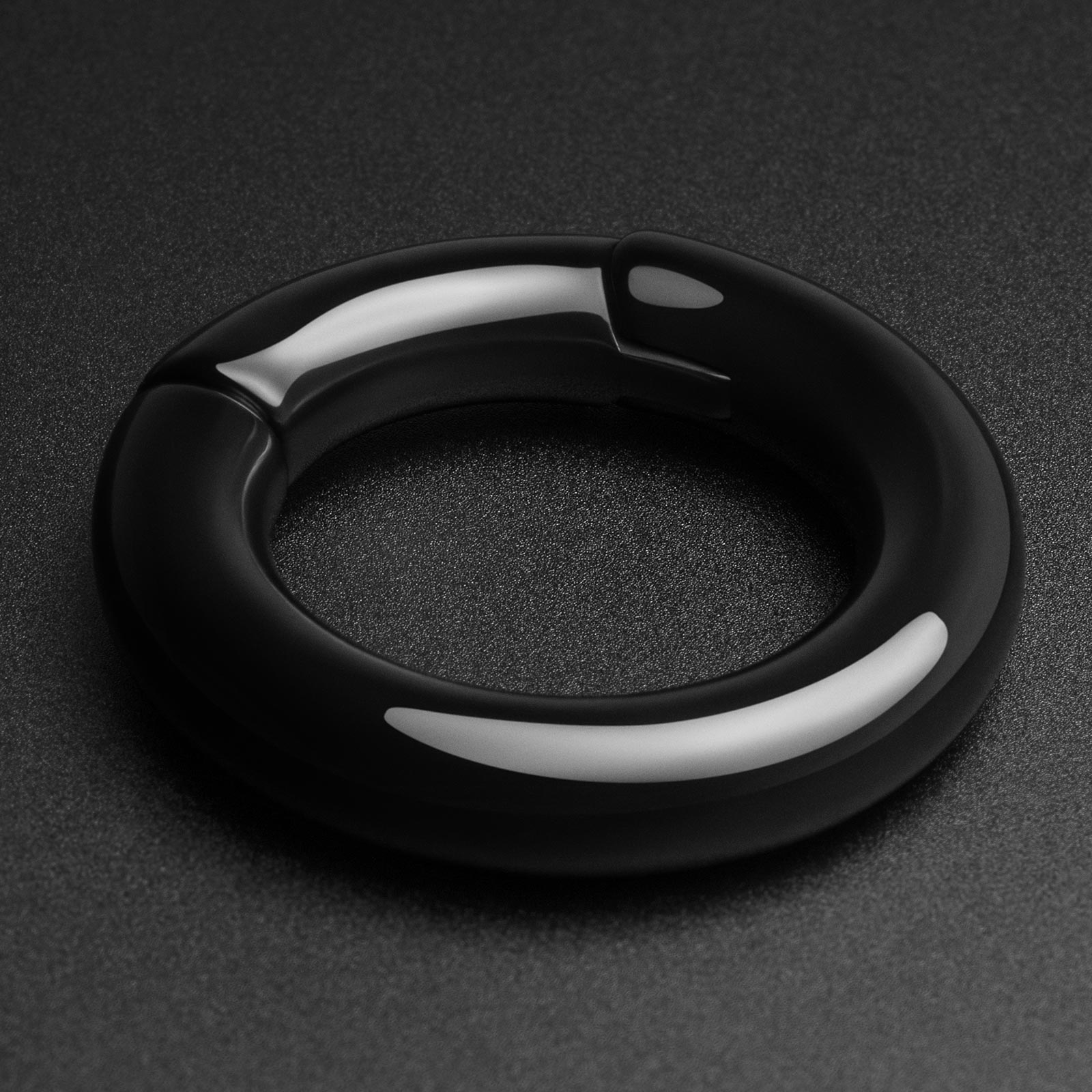 Black PVD Magnetic Hoop Ear Weight