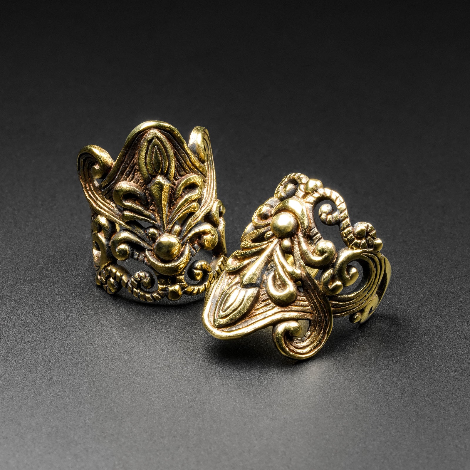 Regal Brass Ear Cuff