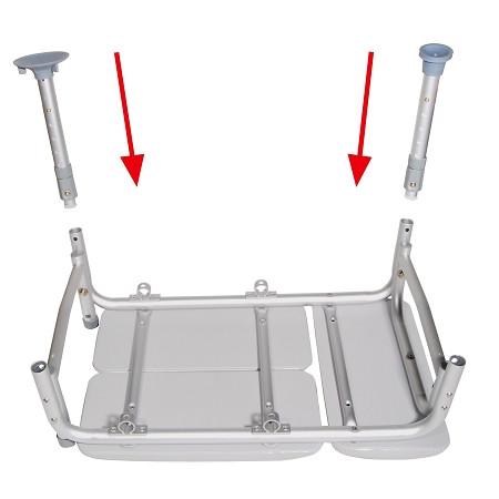 Padded Seat Transfer Bench