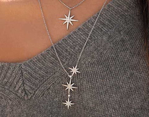 APM Monaco Hexagram necklace