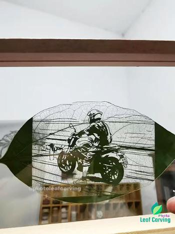 leaf carving