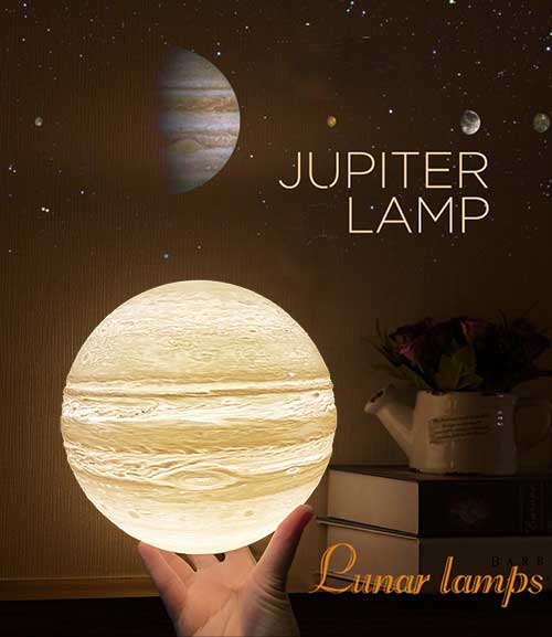 Jupiter Lamp for space lovers