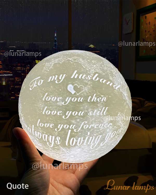 Customized moon deals lamp with picture