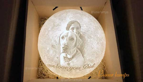 moon lamp for pets lover