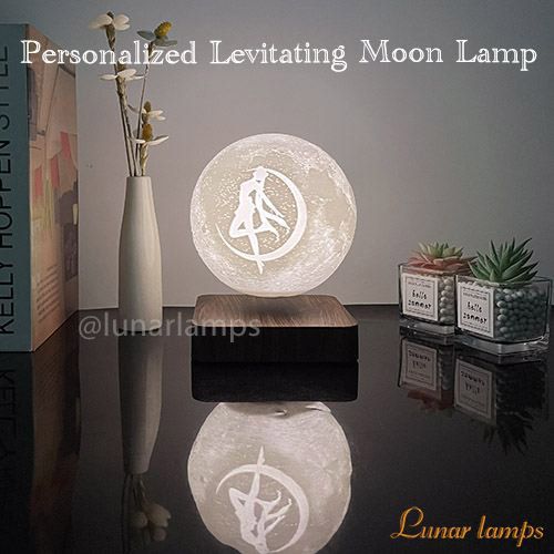 levitating moon lamp For Tech Geeks