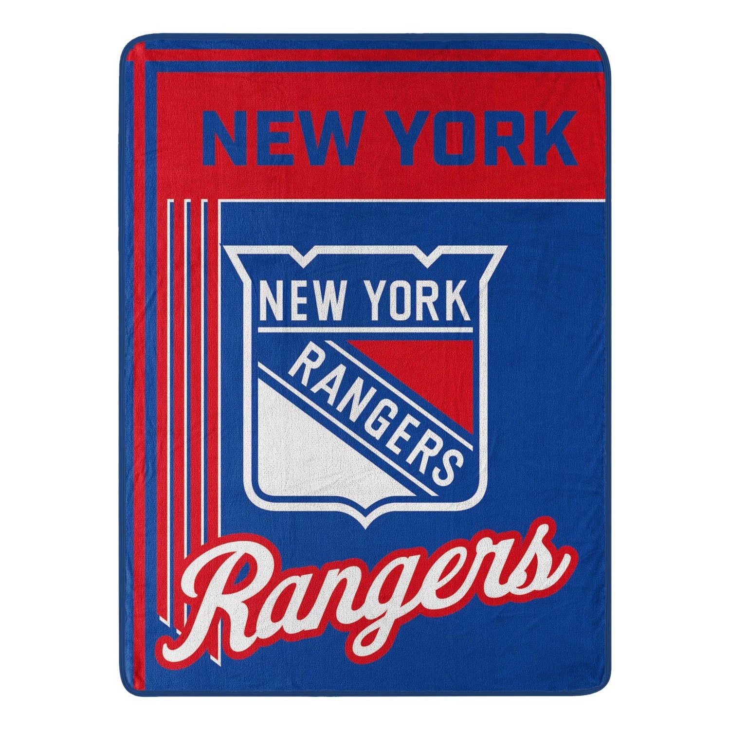 New York Rangers NHL Officially Licensed Throw Blanket 46x60