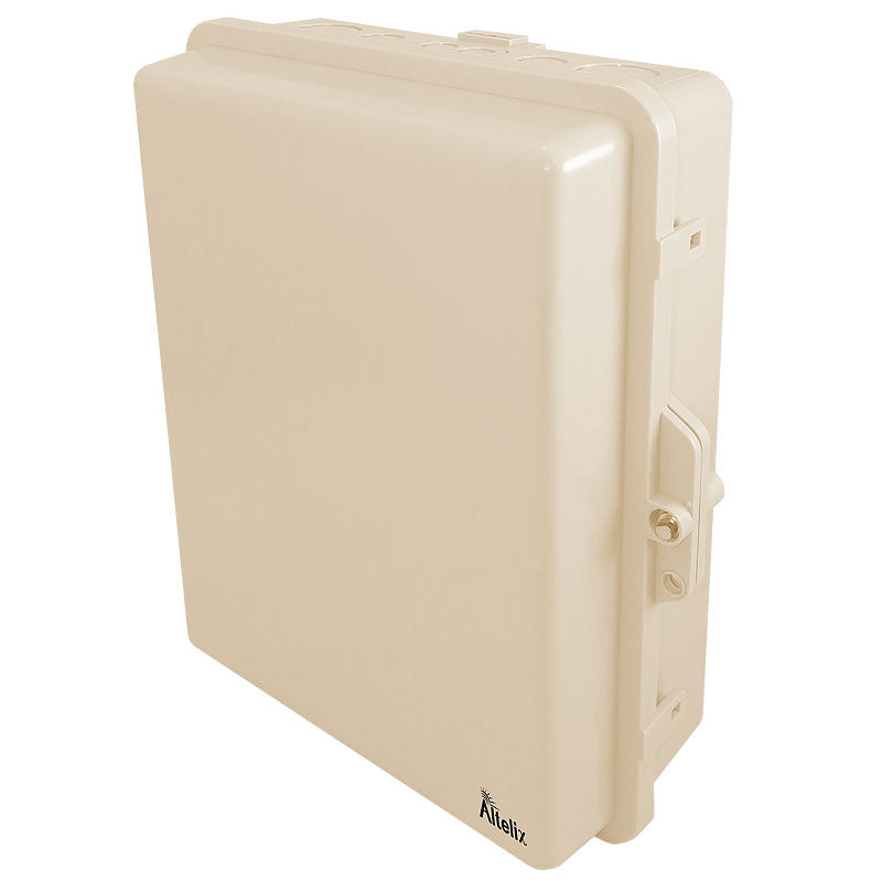 Altelix 14x11x5 PC + ABS Weatherproof Utility Box NEMA Enclosure with Pole Mount Kit