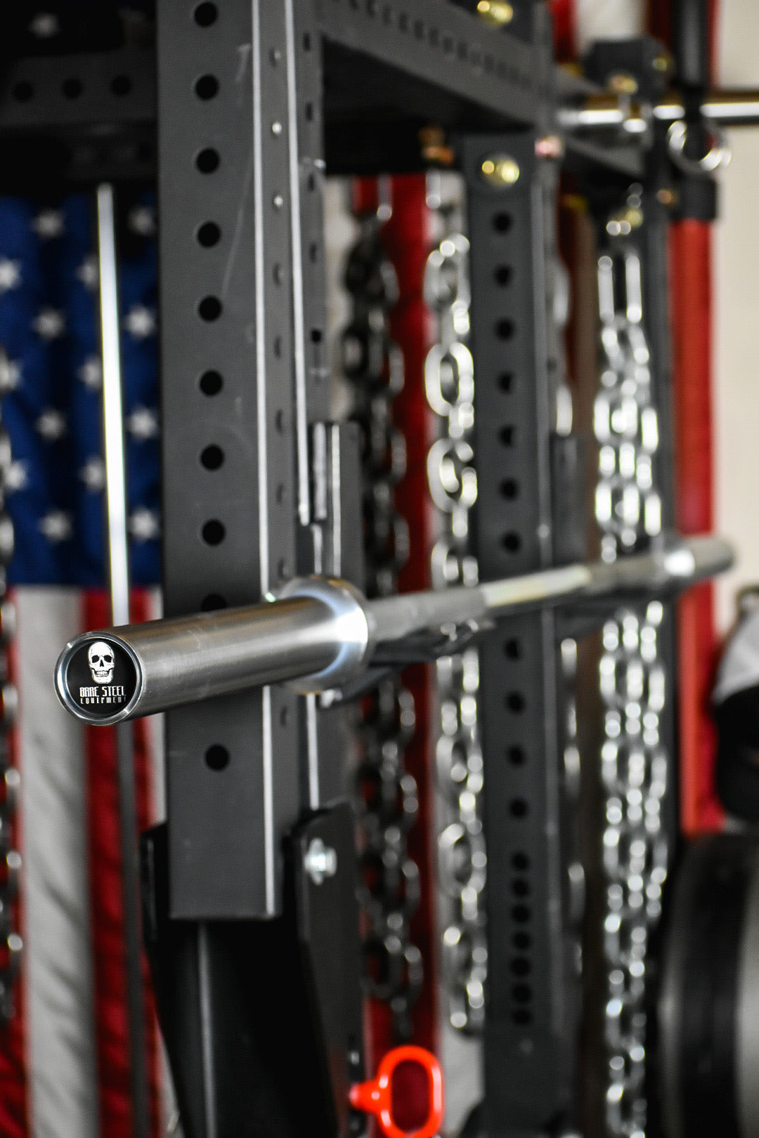 Bare Steel Equipment Stacked Barbell