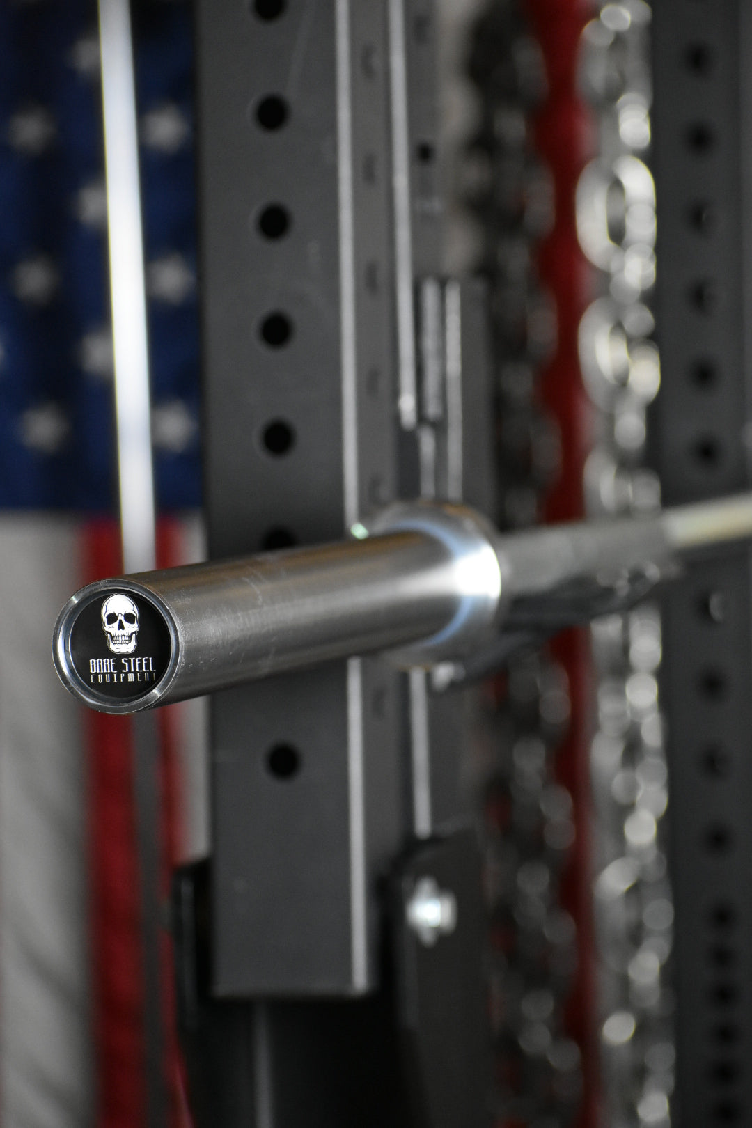 Bare Steel Equipment Stacked Barbell