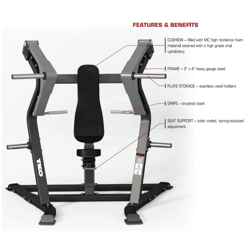 TKO Strength Chest Press 900CP