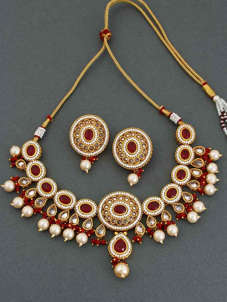 Ruby Shobha Jewellery Set