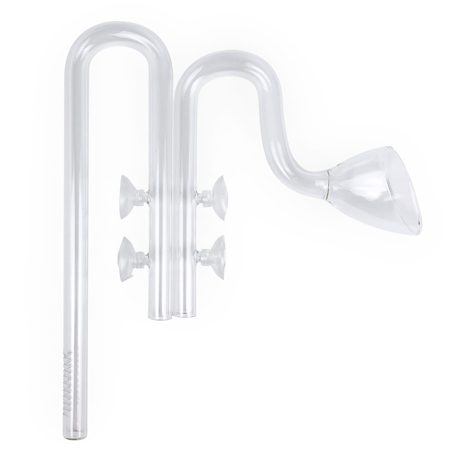 Glass Lily Pipe Set - 17mm