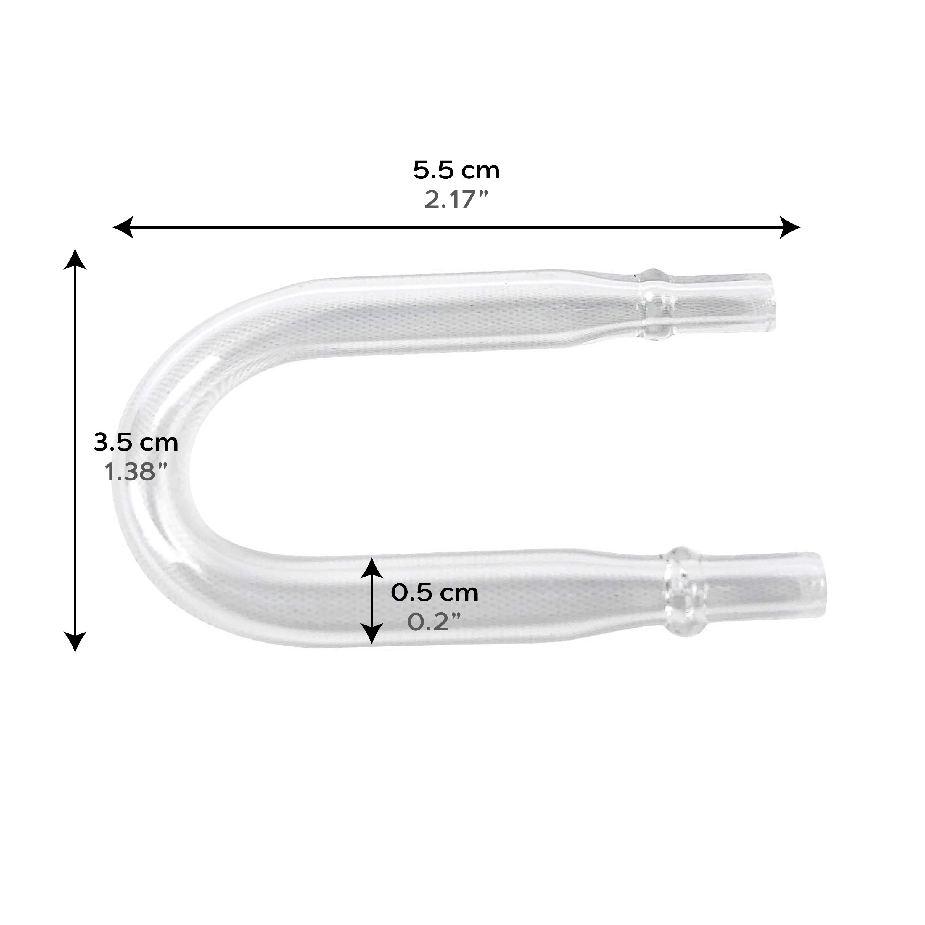 Glass U Tube for Aquarium CO2 Tubing