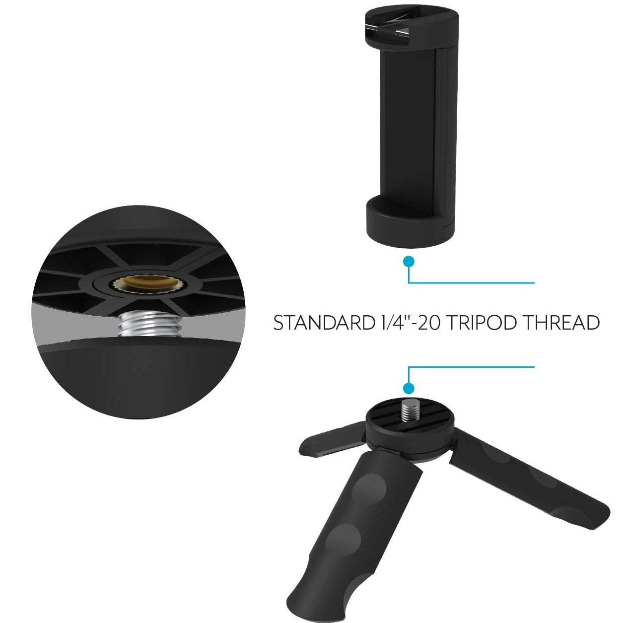 Compact Top Grip Dual-Function Pod