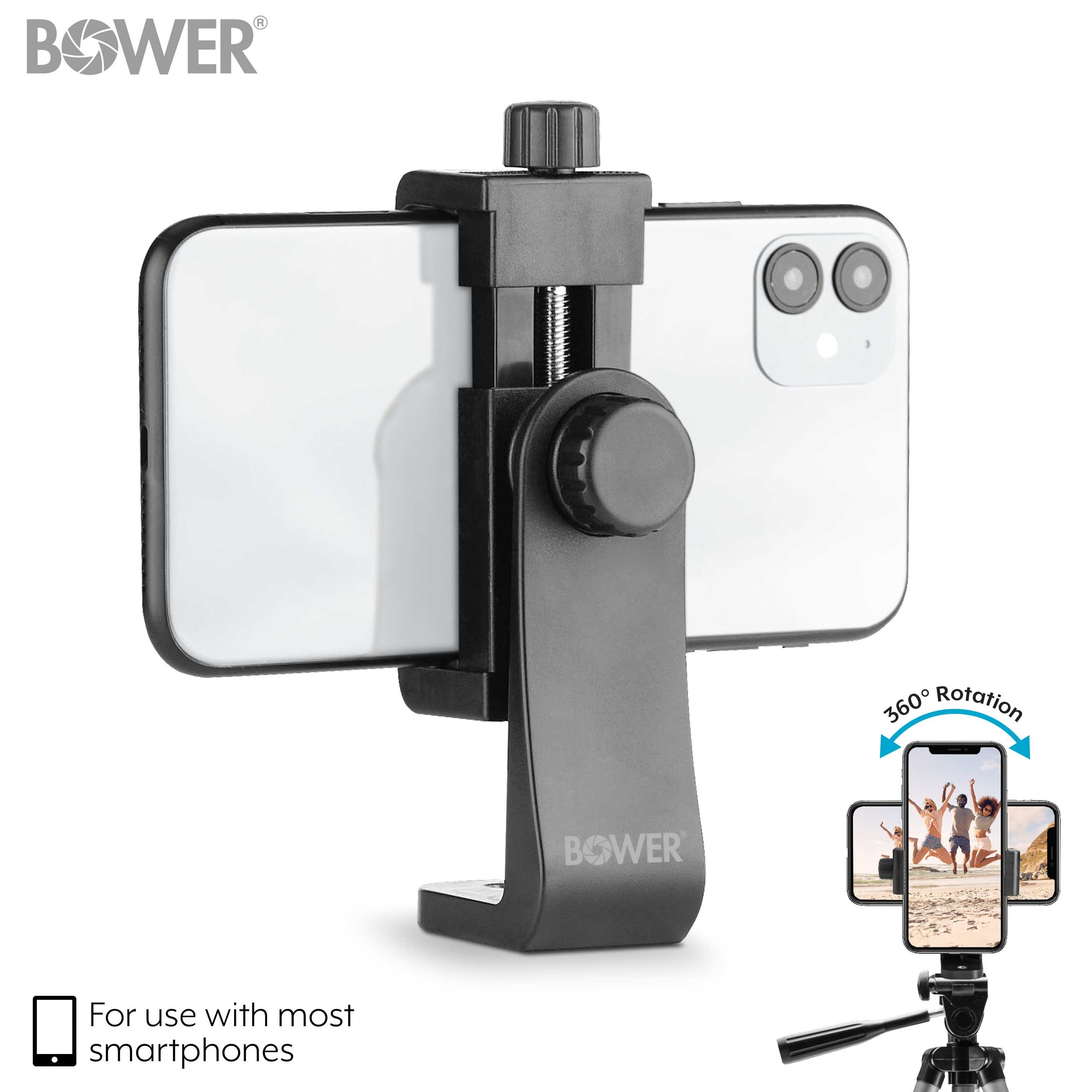 360 Degree Rotating Phone Tripod Mount