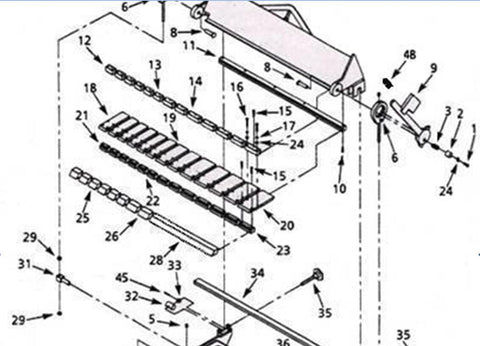 Spare parts for Pan & Box Brake W-4812
