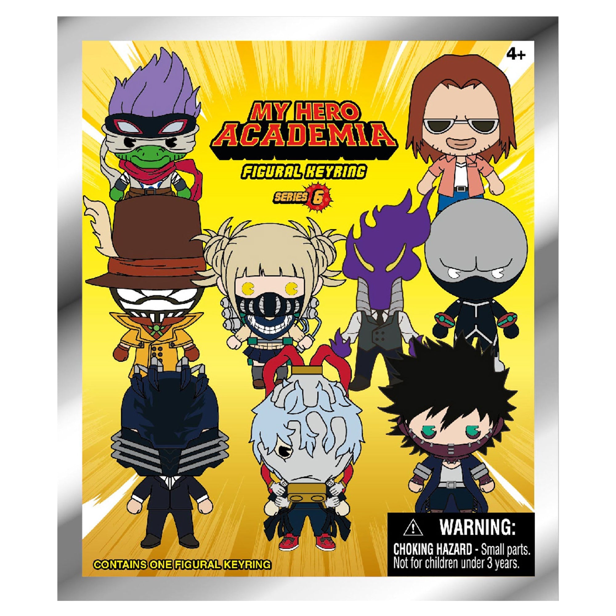 My Hero Academia Villains Collectible 3D Bag Clip Series 6 - Mystery Bag