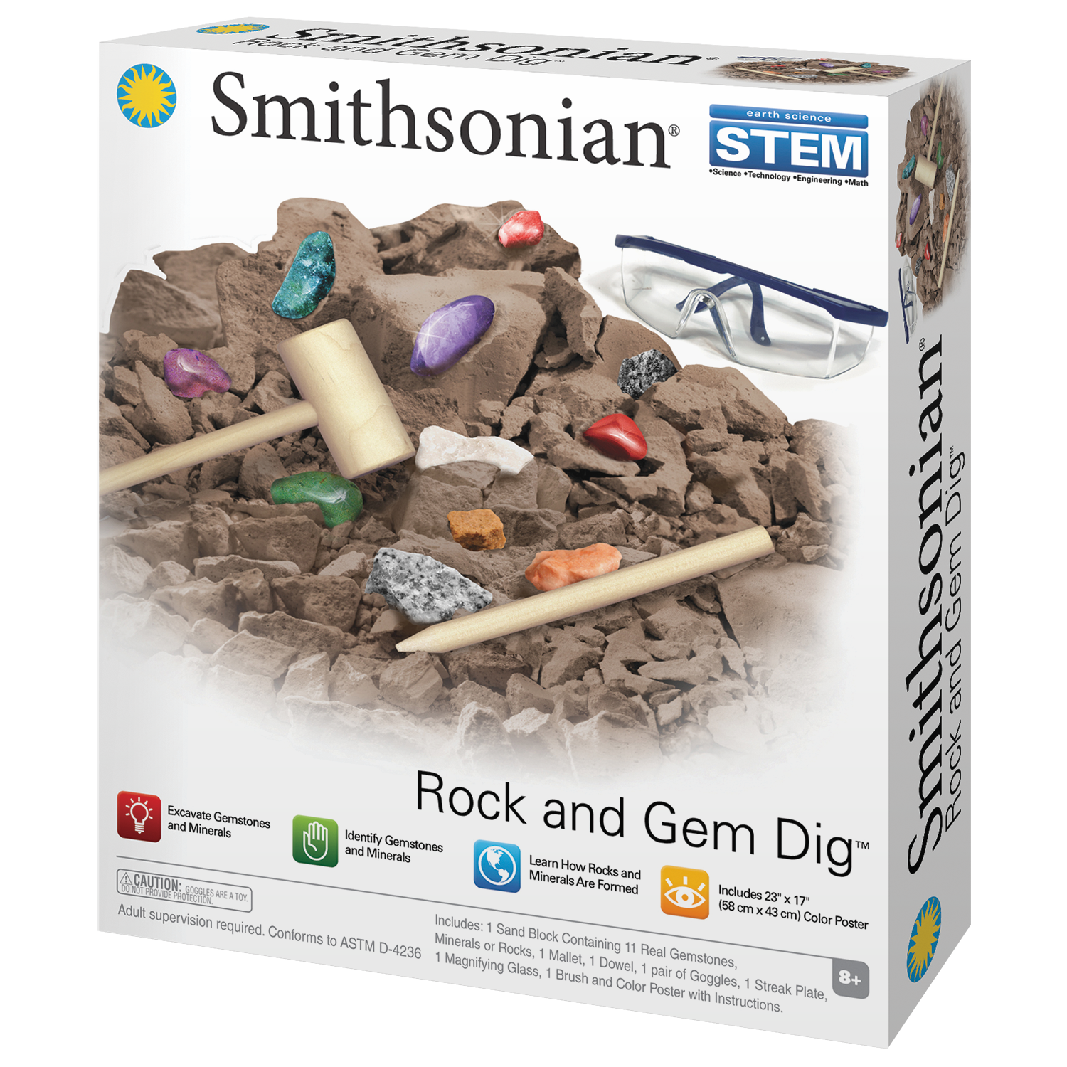 SMITHSONIAN - rock + gem dig